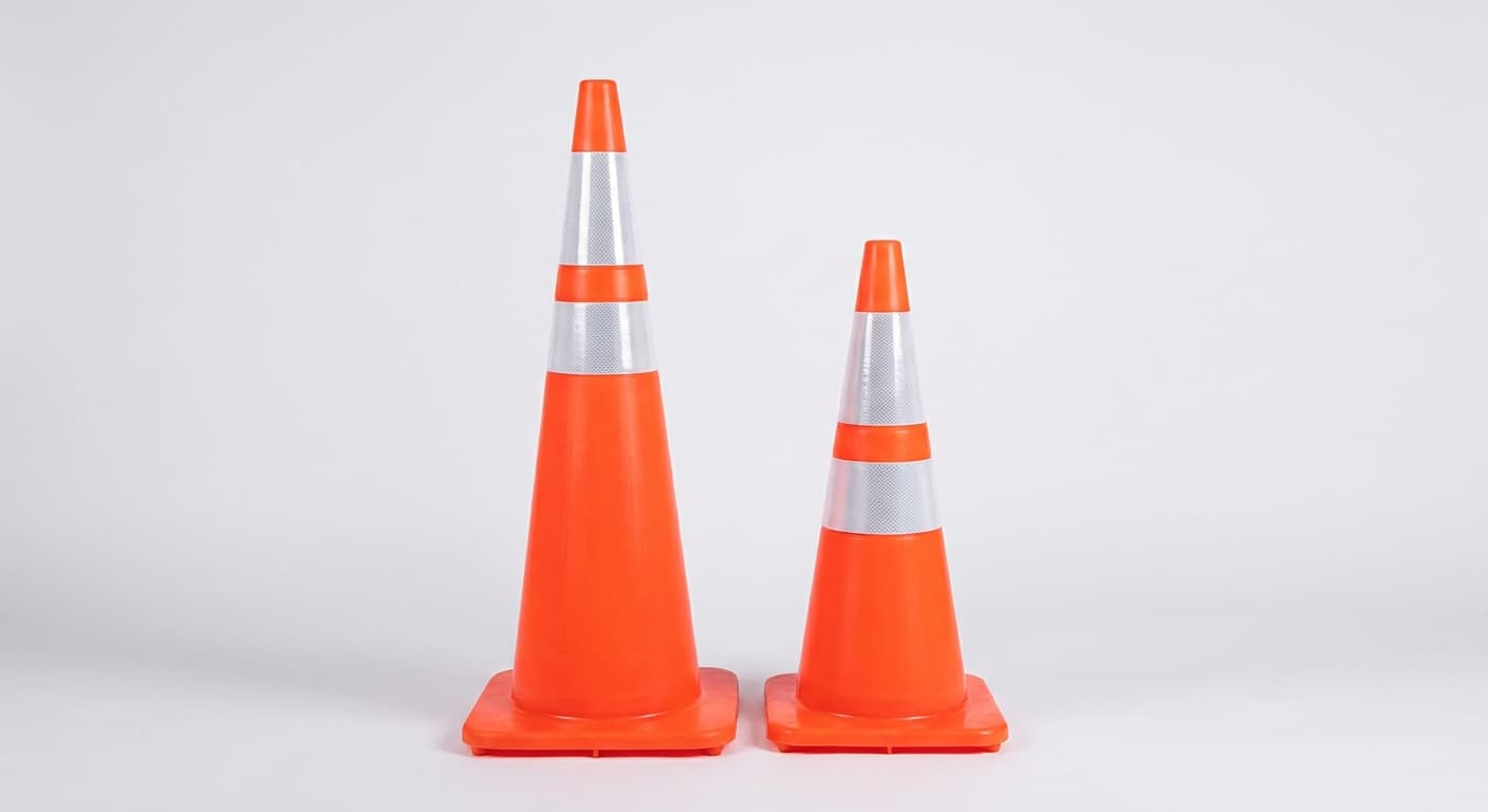 750mm & 1000mm Traffic Cones